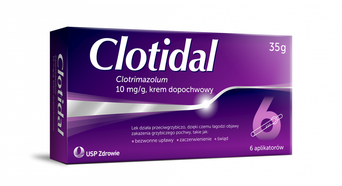 Clotidal (Clotrimazolum US Pharm.) krem 35